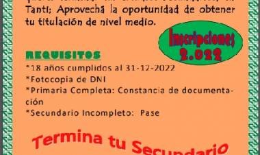 CEMMA EN TANTI. INSCRIPCIONES 2022