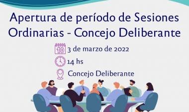 CONCEJO DELIBERANTE DE VILLA SANTA CRUZ DEL LAGO