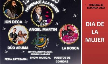 DÍA DE LA MUJER EN ESTANCIA VIEJA