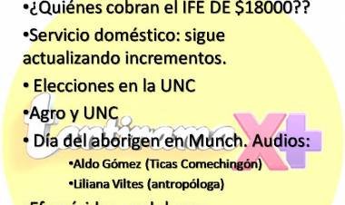 NOTICIAS EN DIRECTO. Radio streaming de Lunes a Viernes 13hs y 21hs