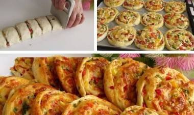 PAN DE QUESO Y VERDURAS