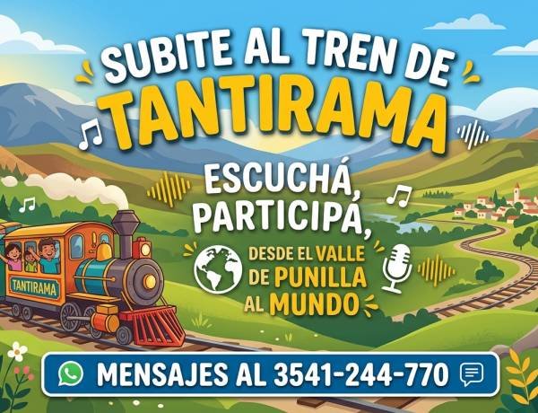 SUBITE AL TREN! de 9 a 12 todos los sábados!