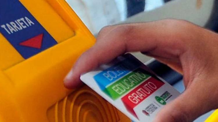 CÓRDOBA: BOLETO EDUCATIVO GRATUITO PARA DOCENTES Y ESTUDIANTES