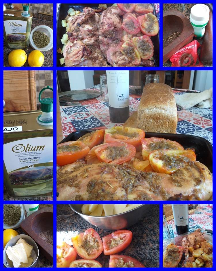 POLLO AL ORÉGANO VERSIÓN MADI
