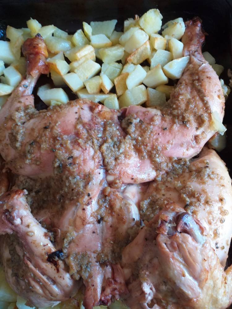 POLLO AL ORÉGANO VERSIÓN MADI