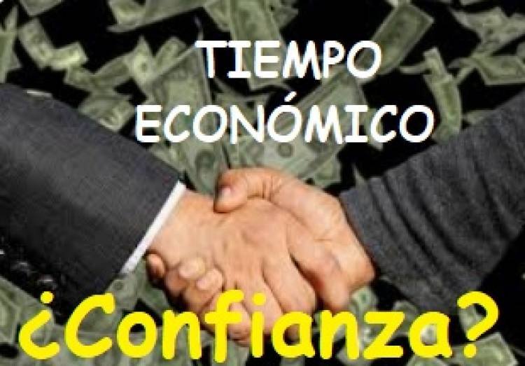 CONFIAR  EN LA MANO QUE CONDUCE LA ECONOMÍA.